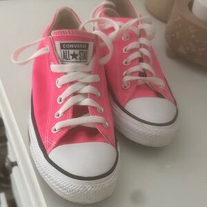Converse Kids Vibrant Pink Sneakers